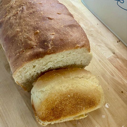 Bread, organic sourdough sandwich loaf